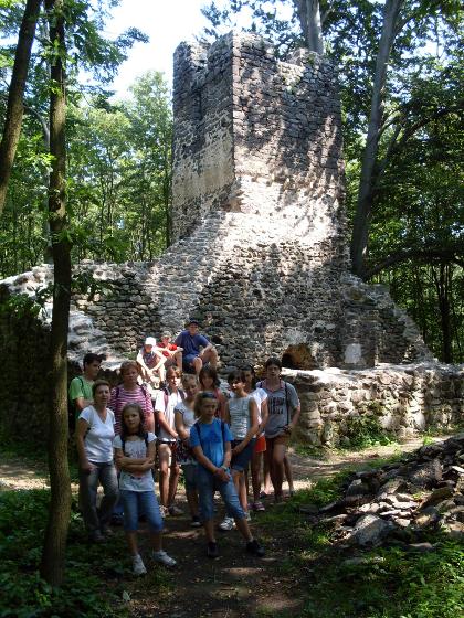 Táborozók a Bakonyban