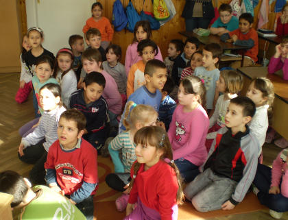 Az alsósok a védőnőt hallgatták
