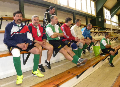 Marcaliban, két mérkőzés között